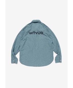 CB / LS / COTTON. CHAMBRAY