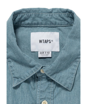 CB / LS / COTTON. CHAMBRAY