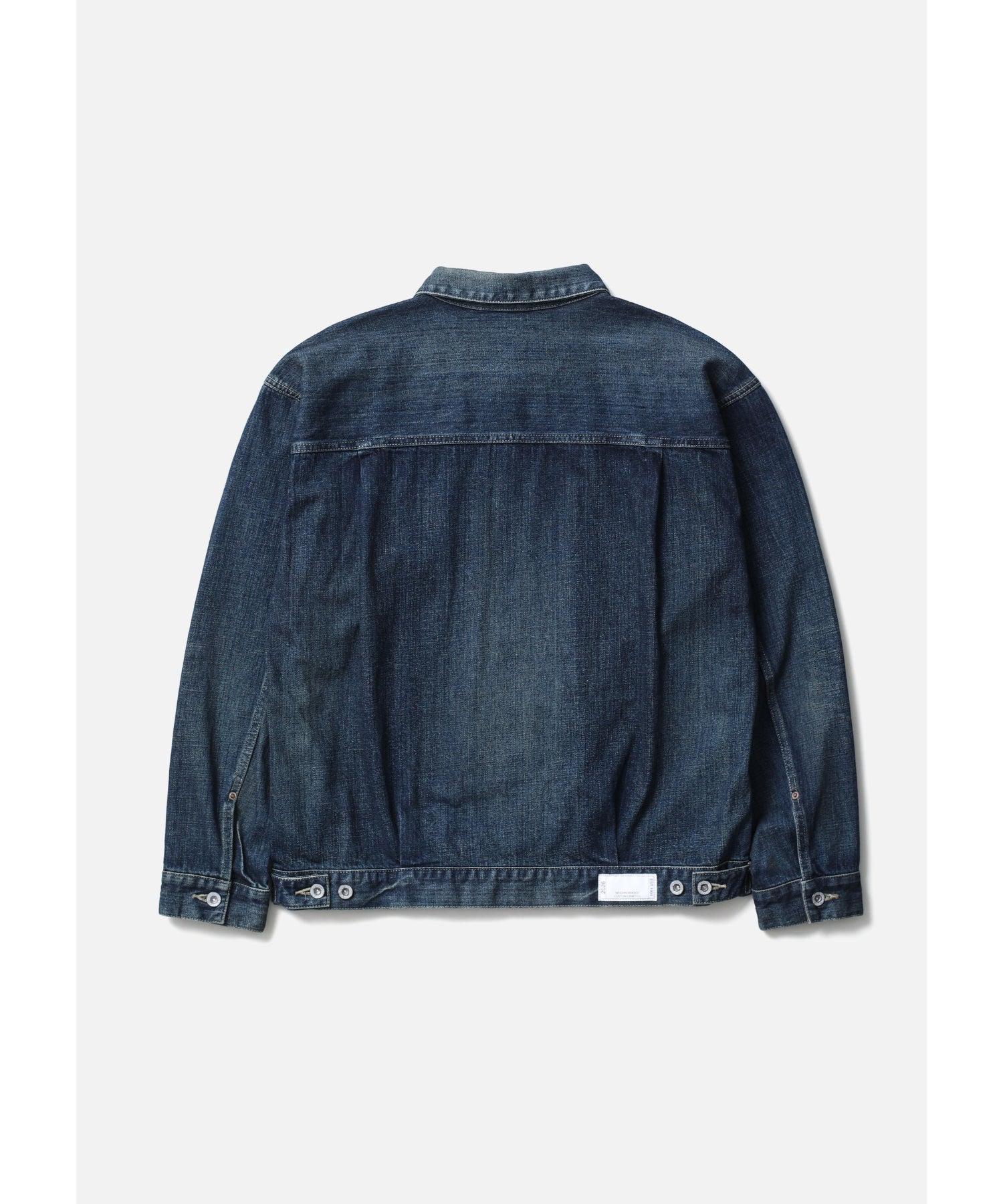 WASHED DENIM TYPE-2 JACKET - NEIGHBORHOOD (ネイバーフッド) - outer