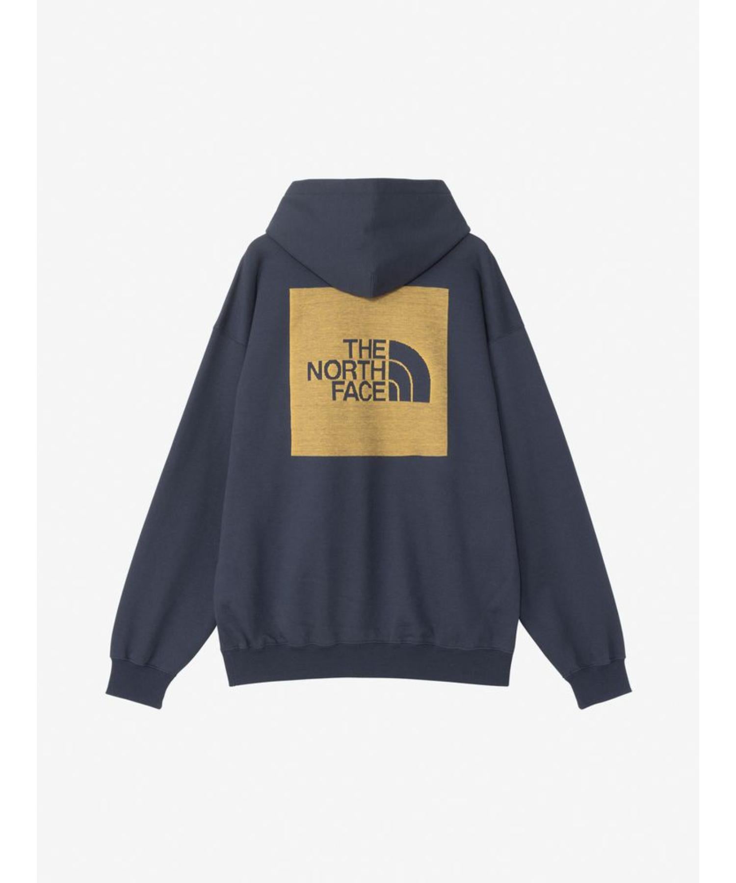 Jacquard Back Square Logo Hoodie