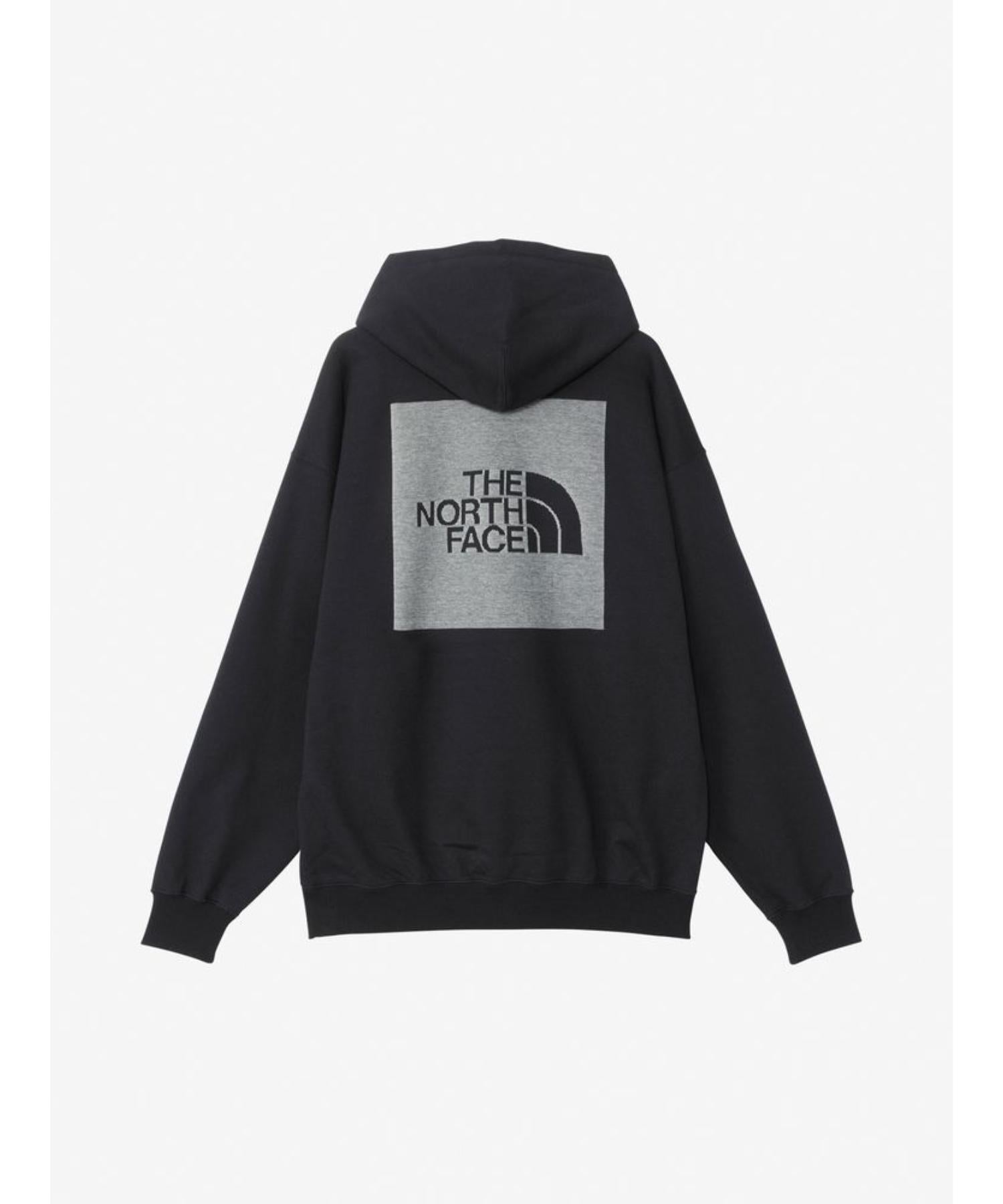 Jacquard Back Square Logo Hoodie