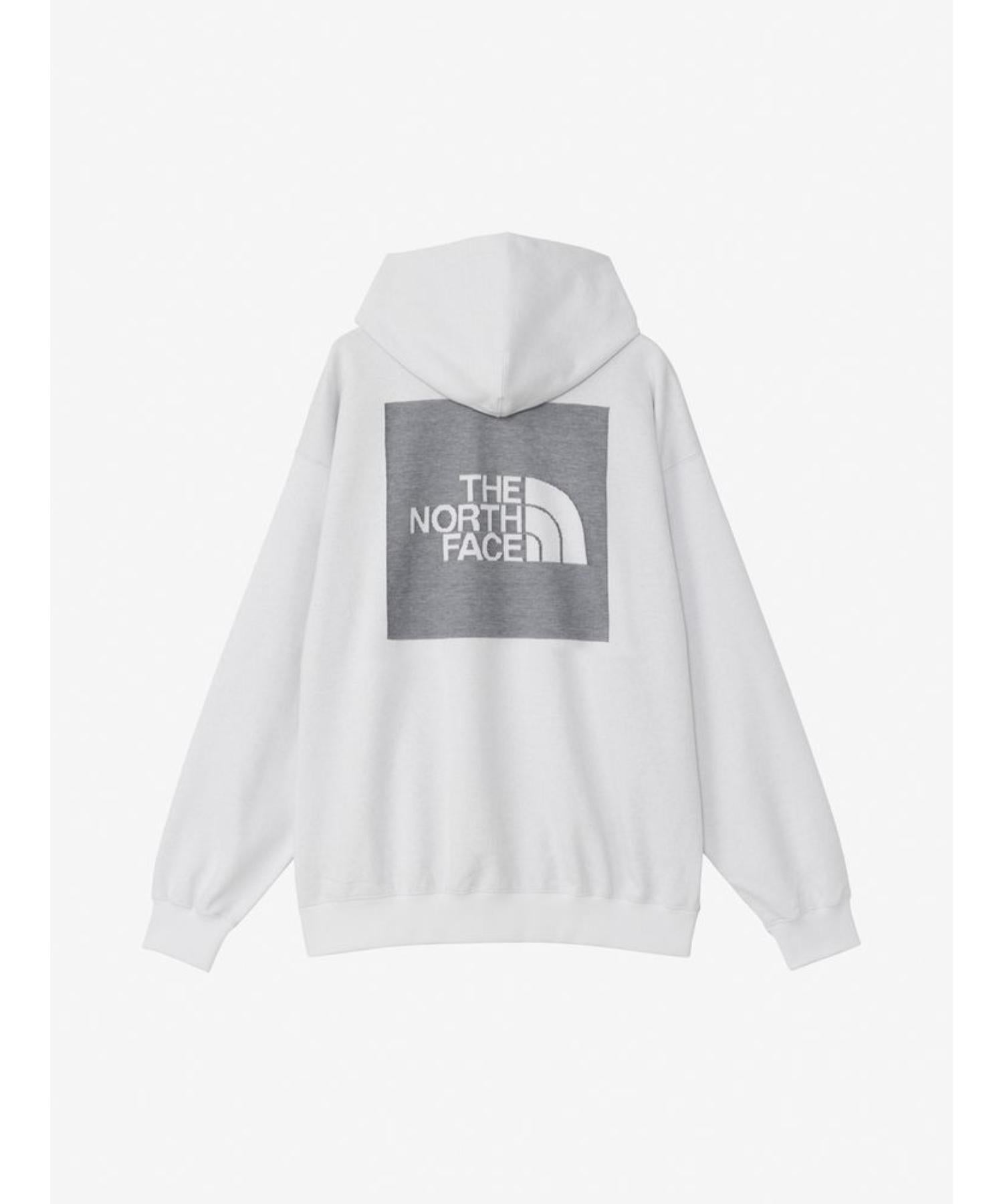 Jacquard Back Square Logo Hoodie