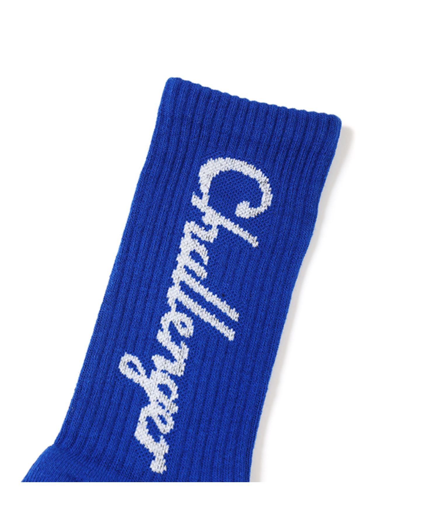 チャレンジャー CHALLENGER 「LOGO SOCKS」 ソックス 白 - レッグウェア