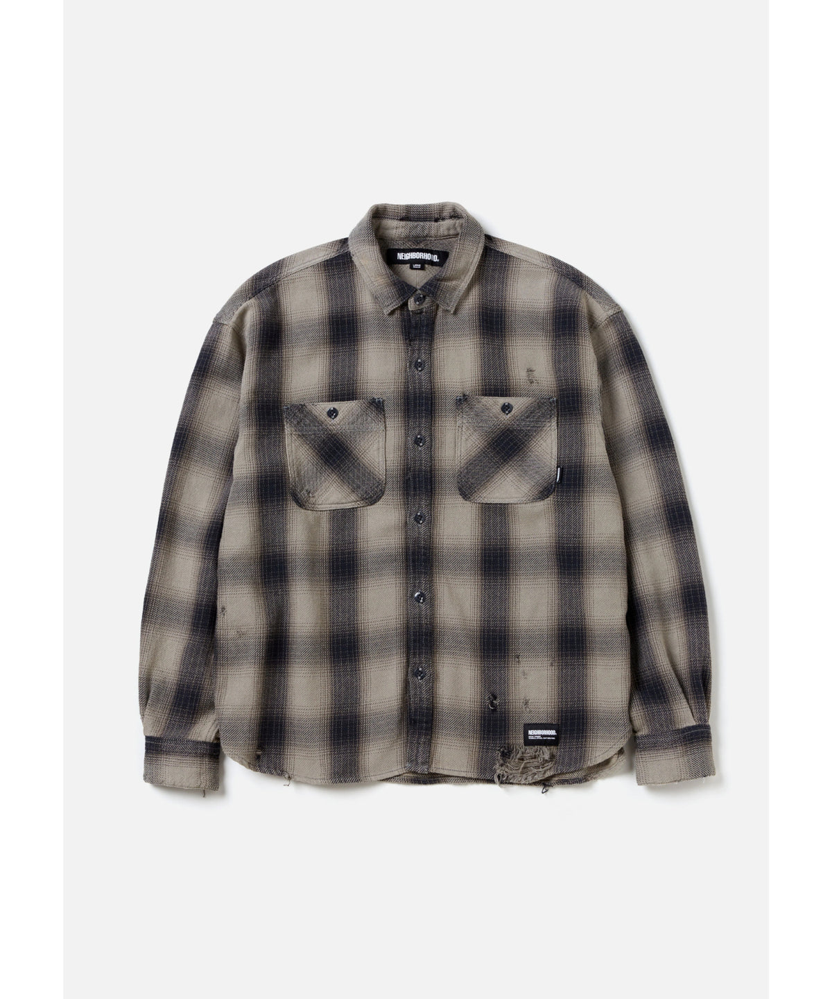 SAVAGE BLOCK HOMBRE CHECK SHIRT LS