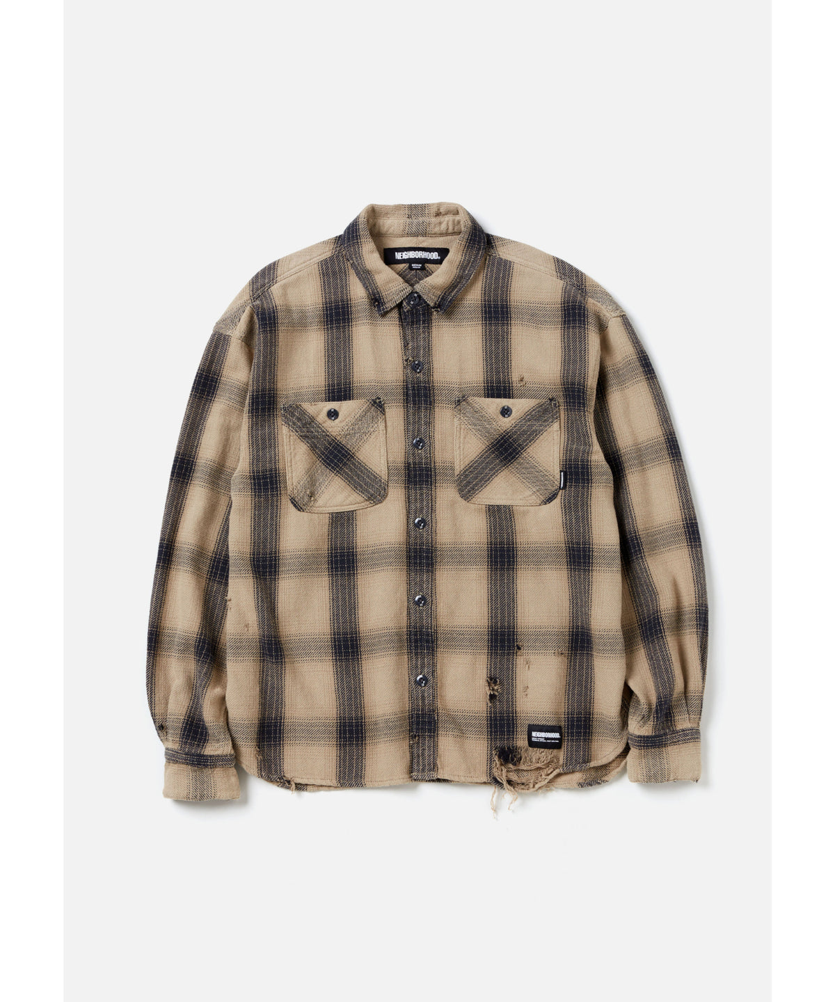 SAVAGE BLOCK HOMBRE CHECK SHIRT LS