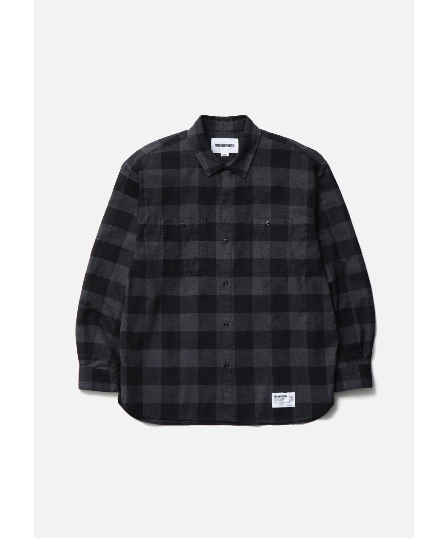 BUFFALO CHECK SHIRT LS