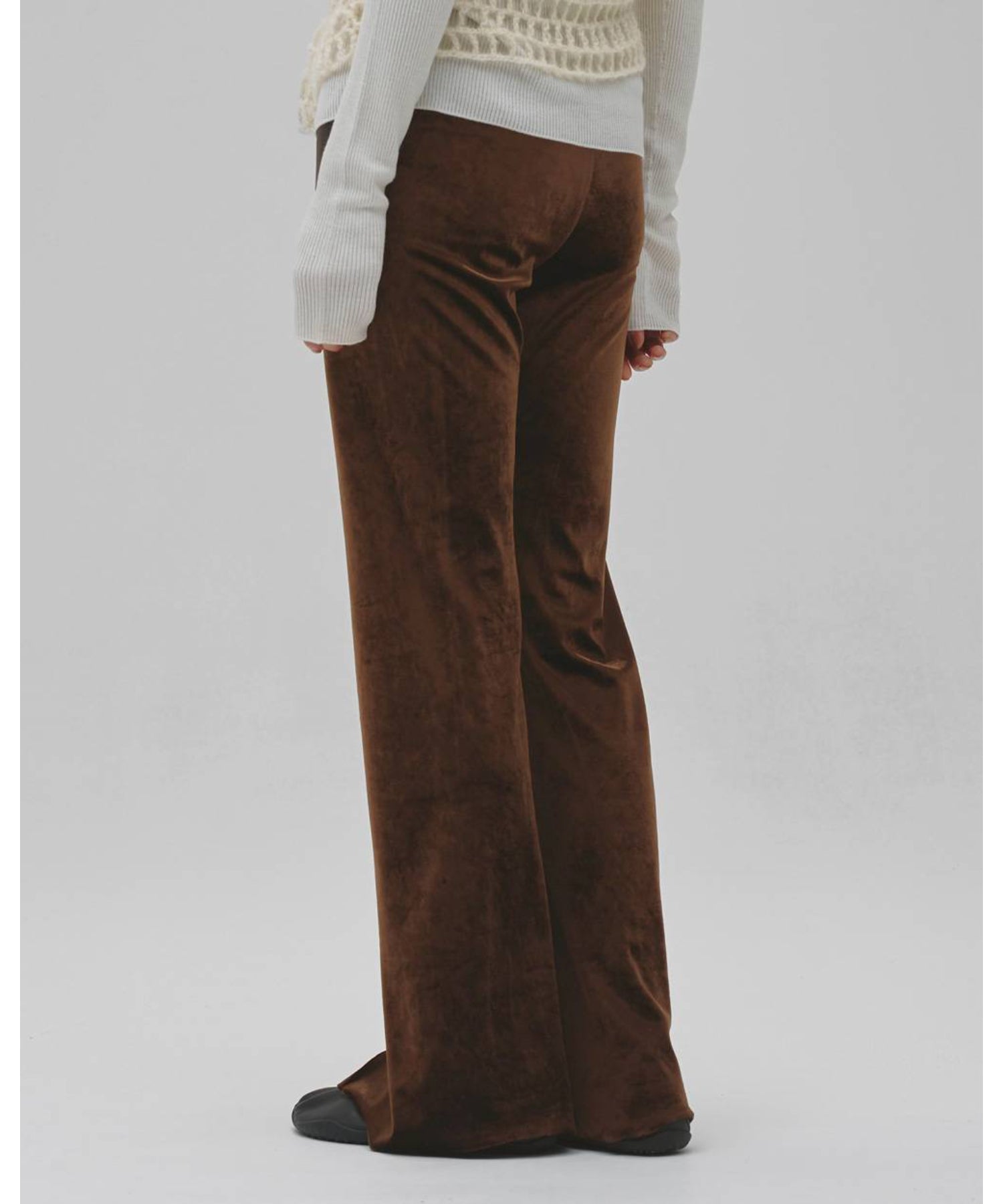 Velour Slit Leggings
