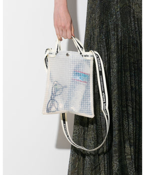 Vinyl logo tape Sacoche bag