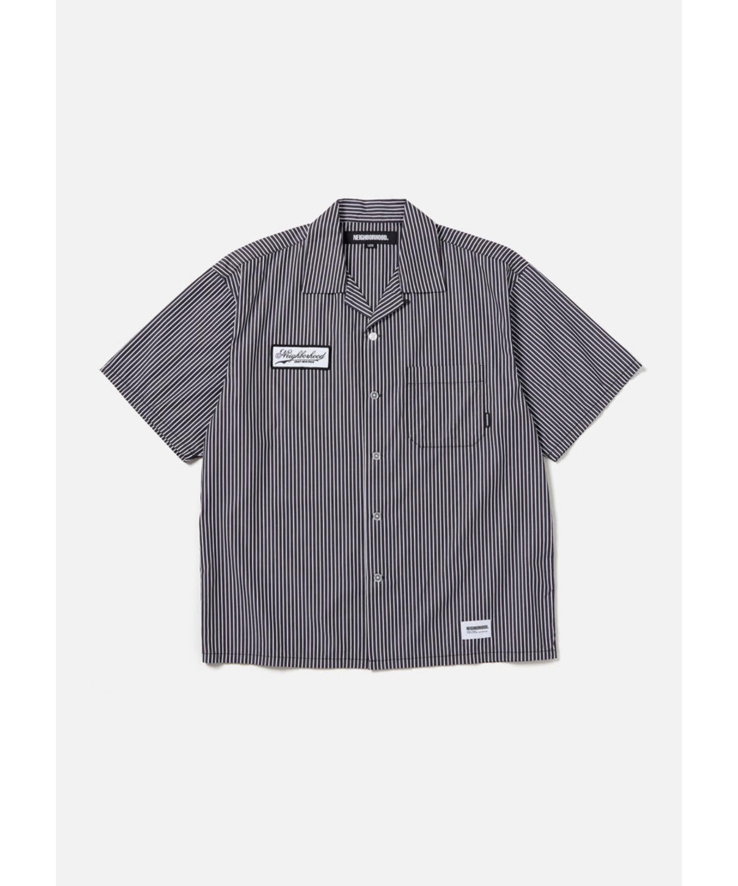 STRIPE WORK SHIRT SS