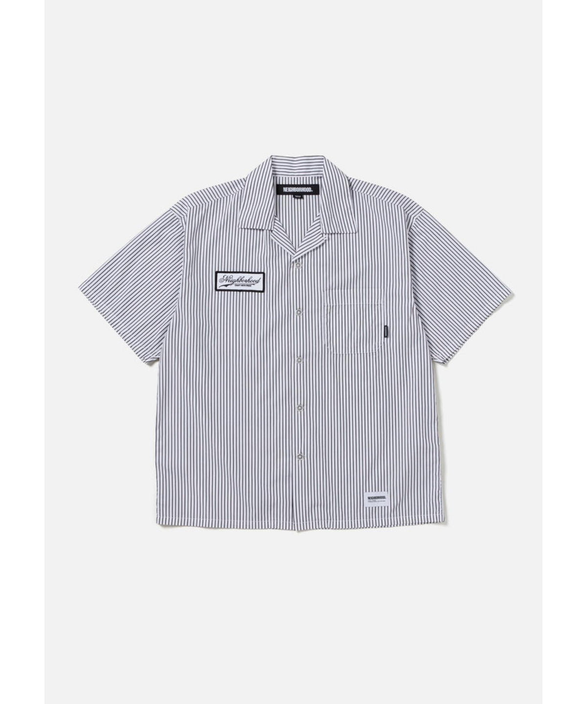 STRIPE WORK SHIRT SS