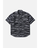 CAMO PATTERN CHAMBRAY SHIRT SS