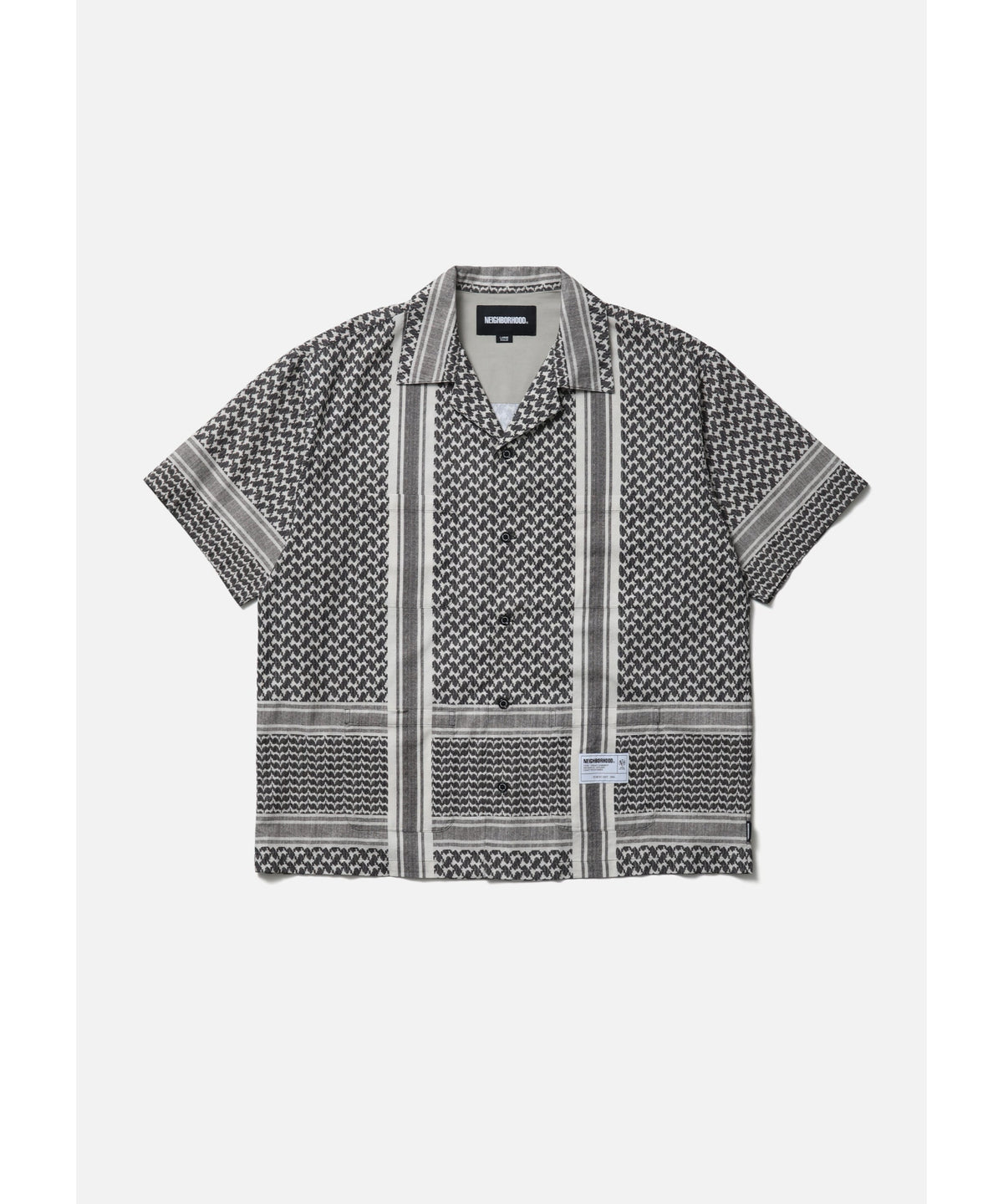 SHEMAGH PATTERN SHIRT SS