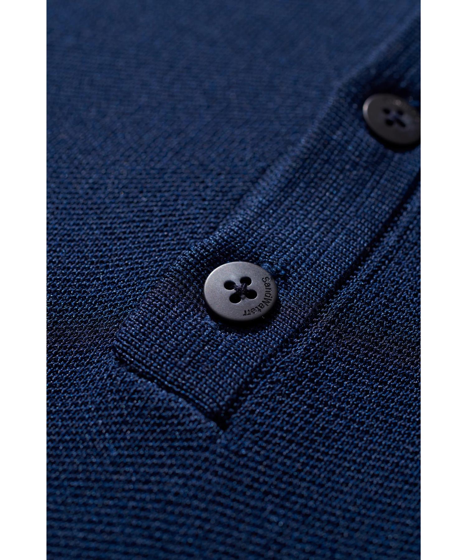 RESEARCHED KNIT POLO SS / SYNTHETIC FIBERS YARN