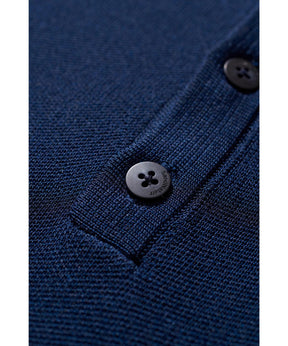 RESEARCHED KNIT POLO SS / SYNTHETIC FIBERS YARN