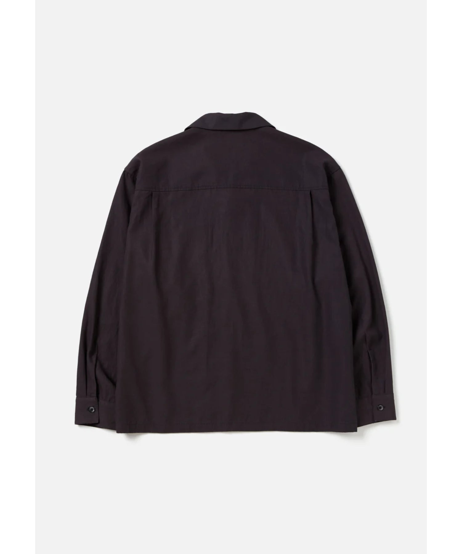 OPEN COLLAR SHIRT LS