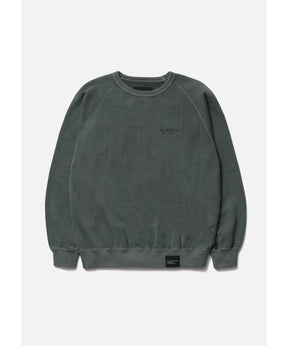 PIGMENT DYED SWEAT SHIRT LS
