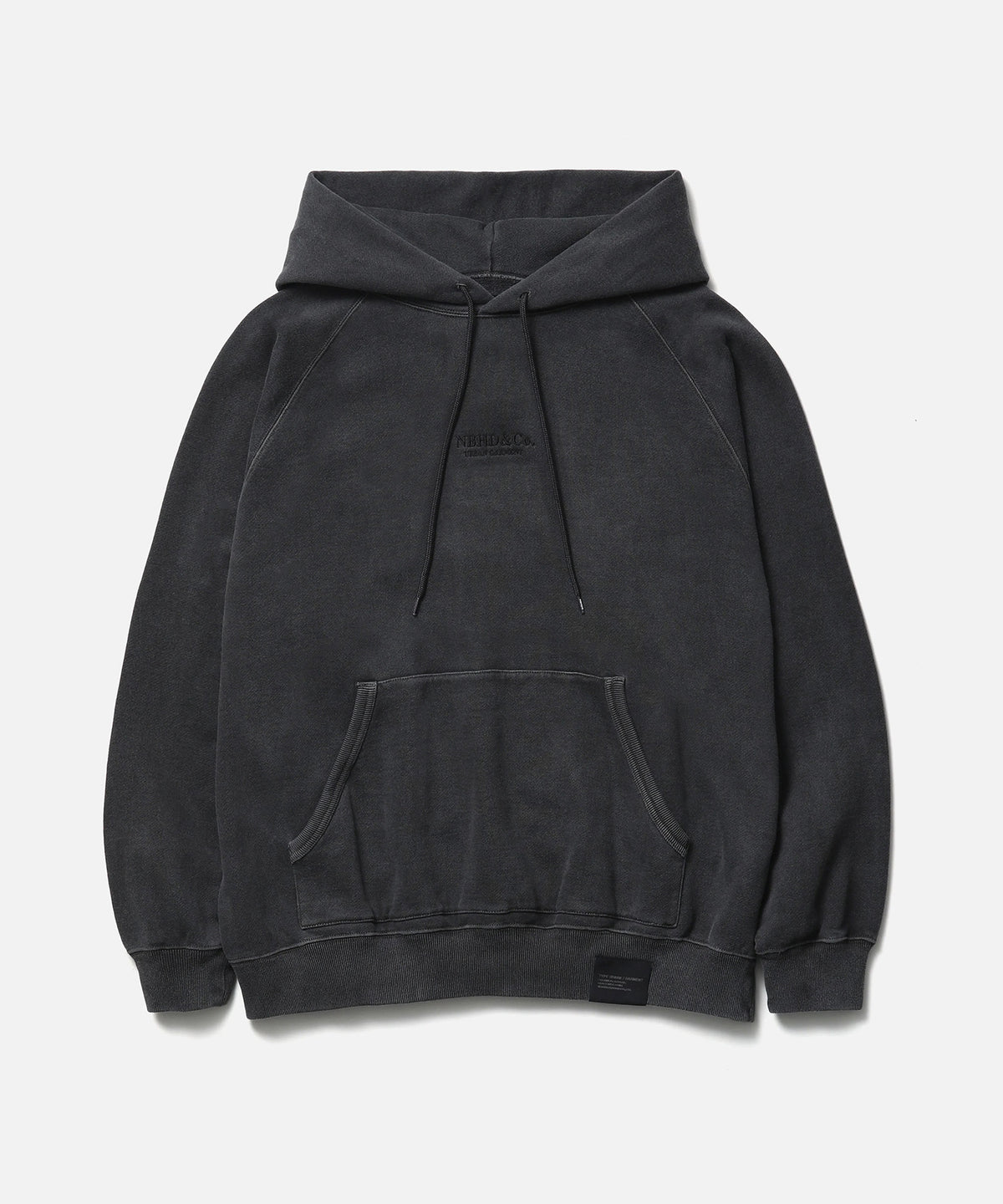 PIGMENT DYED SWEAT HOODIE LS