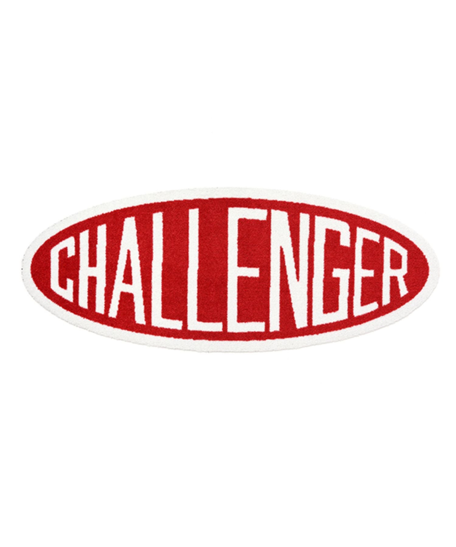 challenger Oval Logo matハーレーダビッドソン - ラグ・カーペット