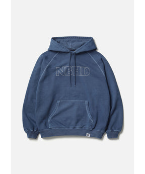 PIGMENT DYED SWEAT HOODIE LS