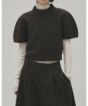 Soft Fraise Turtleneck Tops