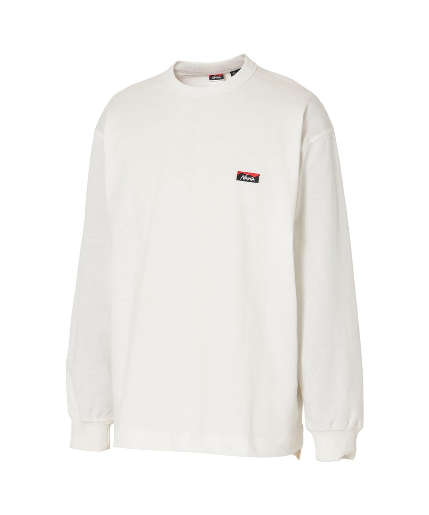 ECO HYBRID BOX LOGO EMBROIDERY L/S TEE