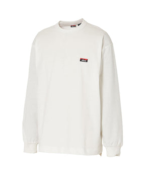 ECO HYBRID BOX LOGO EMBROIDERY L/S TEE