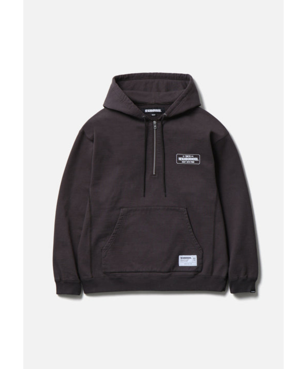 CLASSIC SWEAT HALF ZIP HOODIE LS