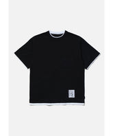 BW . LAYERED TRIM CREWNECK SS