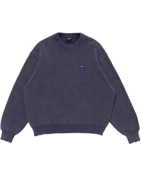WAFFLE KNIT CREW