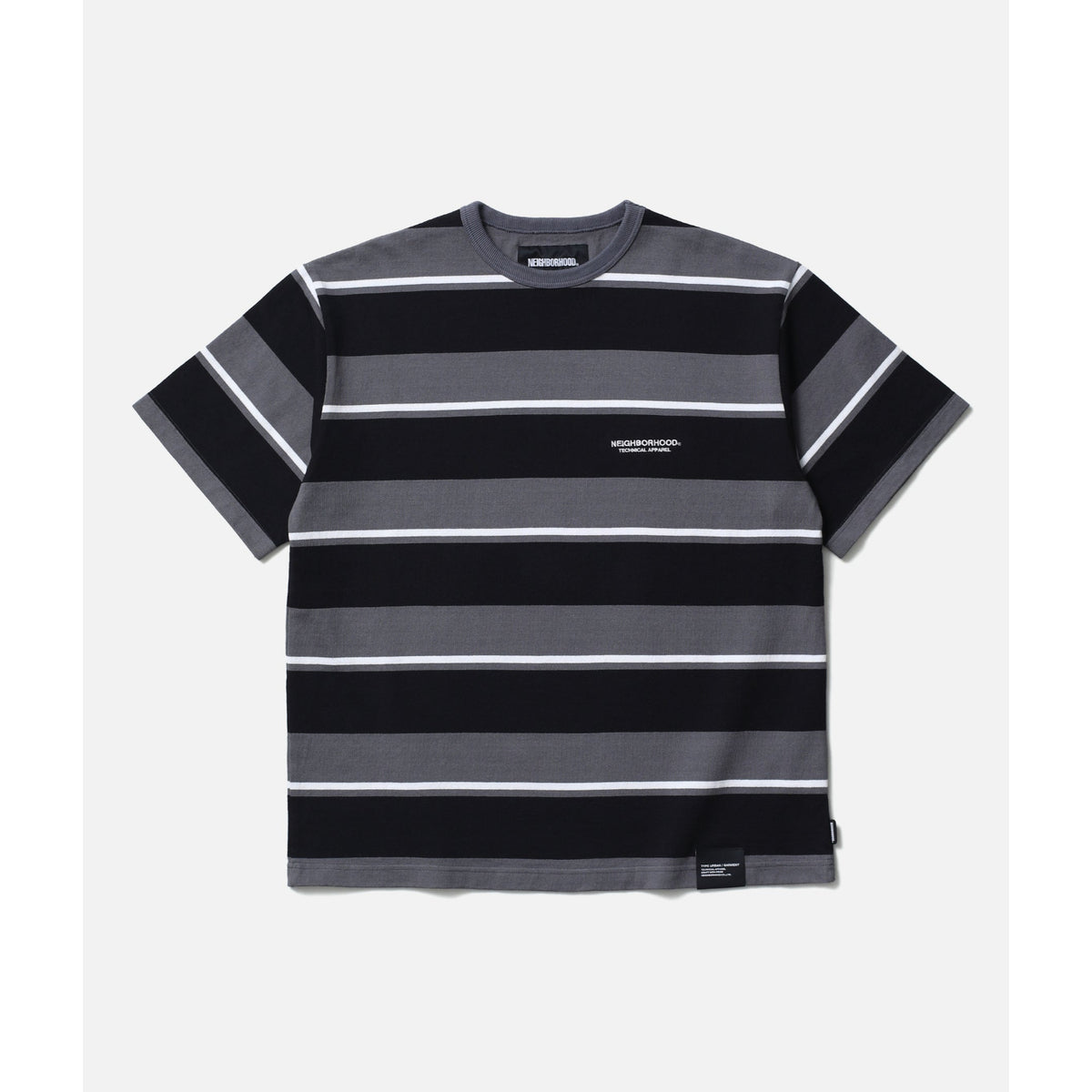 コ*バ様 NEIGHBORHOOD ネイバーフッド　シャツ　ネルシャツ　ボーダー BORDER CREW NECK SS - NEIGHBORHOOD (ネイバーフッド) - tops