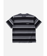 BORDER CREW NECK SS
