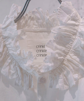 cotton frill collar shirts