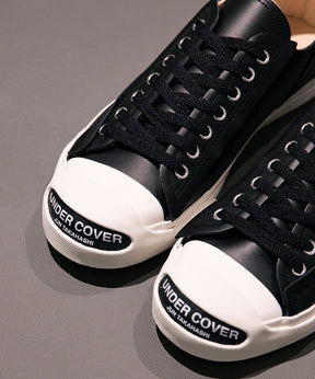 TOE LOGO LEATHER SNEAKERS