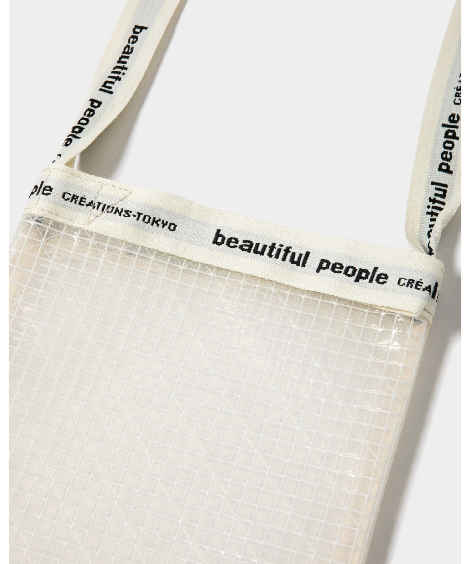 Vinyl logo tape Sacoche bag