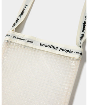 Vinyl logo tape Sacoche bag