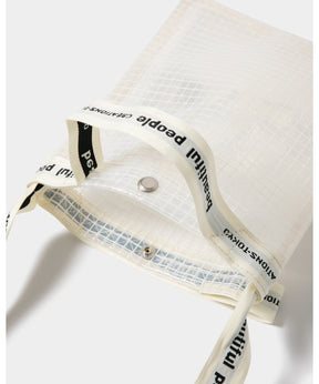 Vinyl logo tape Sacoche bag