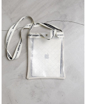Vinyl logo tape Sacoche bag