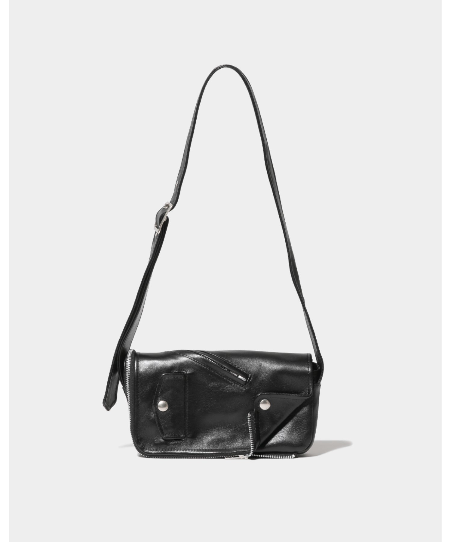 riders flap shoulder bag