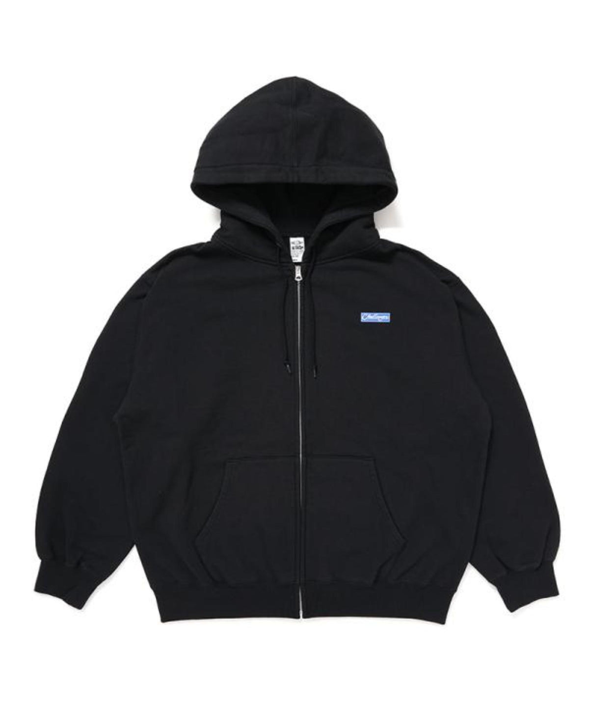 BAR LOGO ZIP HOODIE