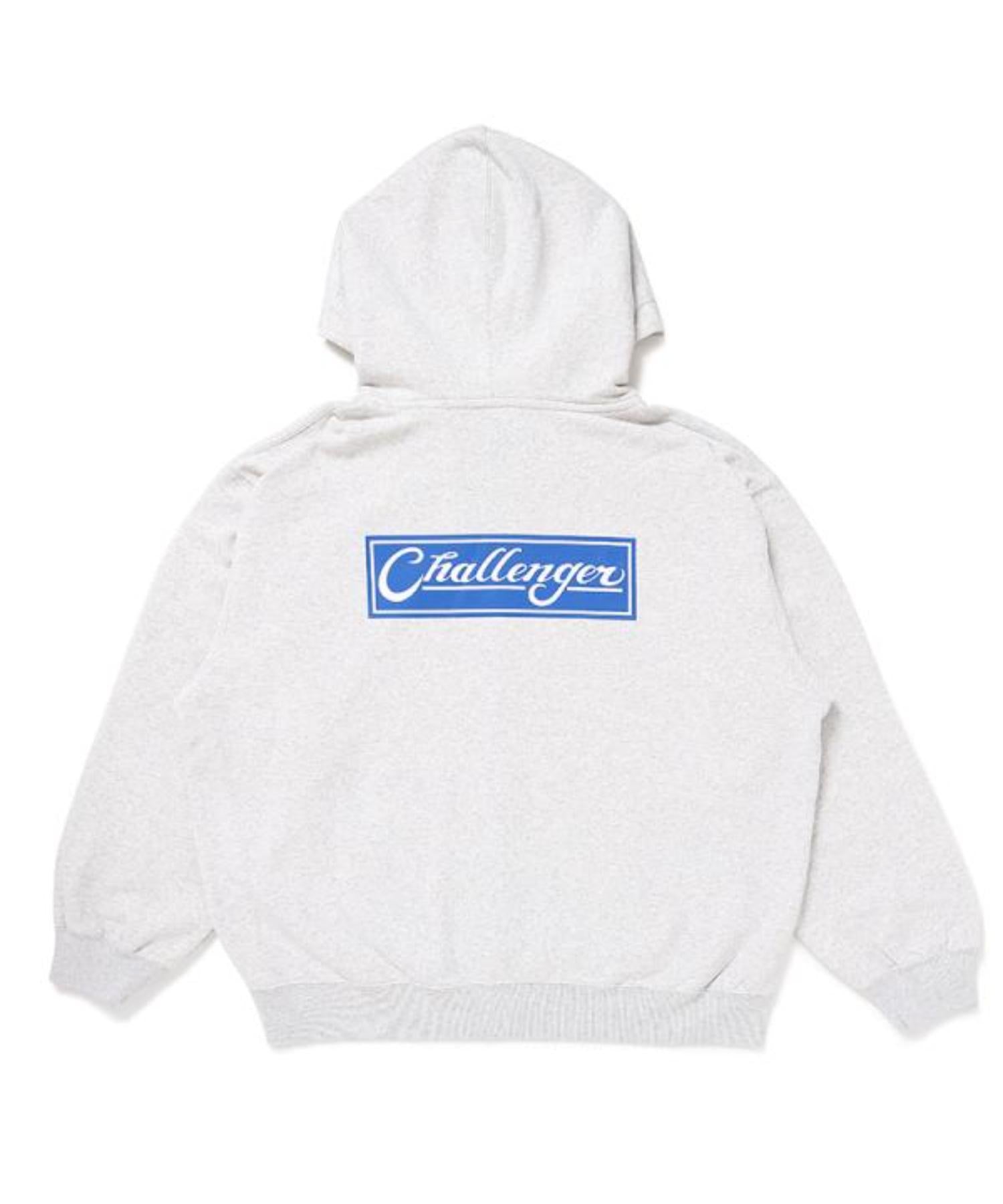 BAR LOGO ZIP HOODIE