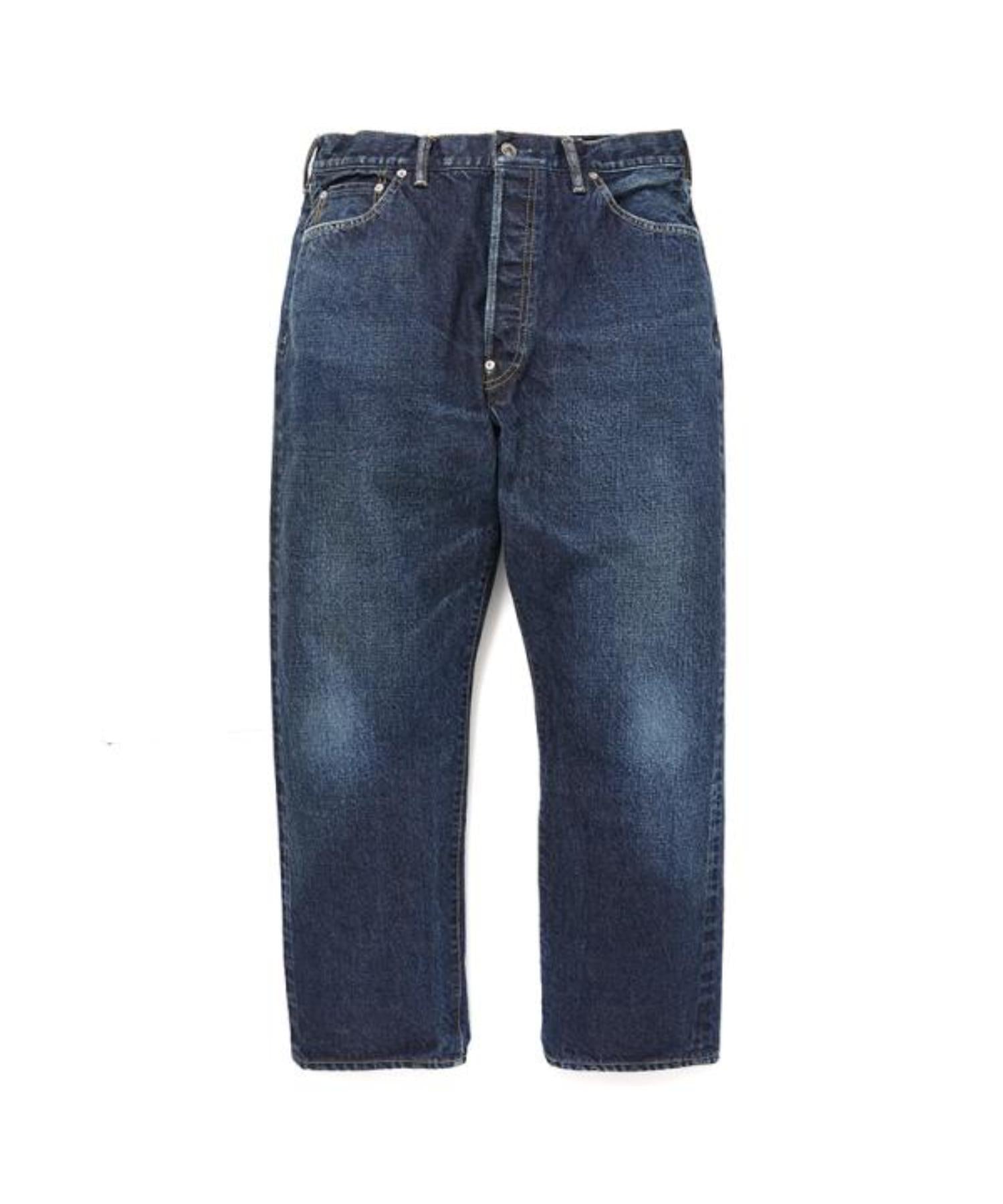 CLASSIC WASHED DENIM PANTS