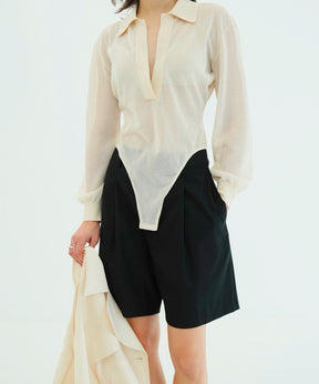 LOW WAIST HALF PANTS