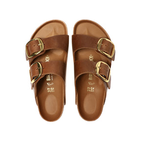 Arizona Big Buckle Leoi Cognac Hex