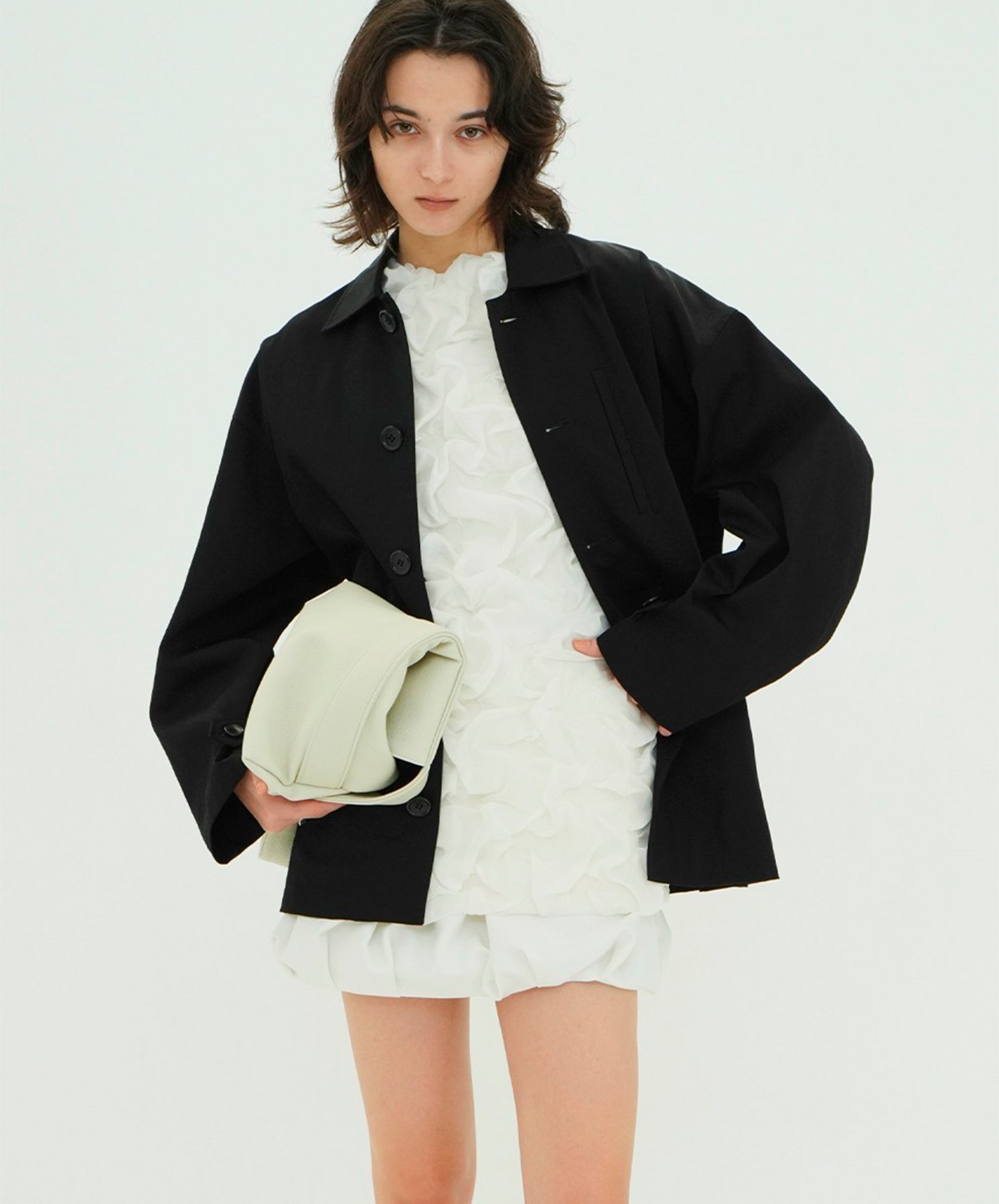 CLOUD AMERICAN SLEEVE MINI ONEPIECE