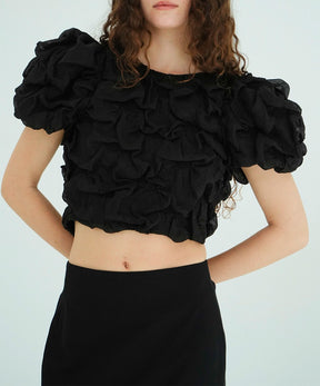 W FACE CLOUD PUFF SLEEVE TOPS