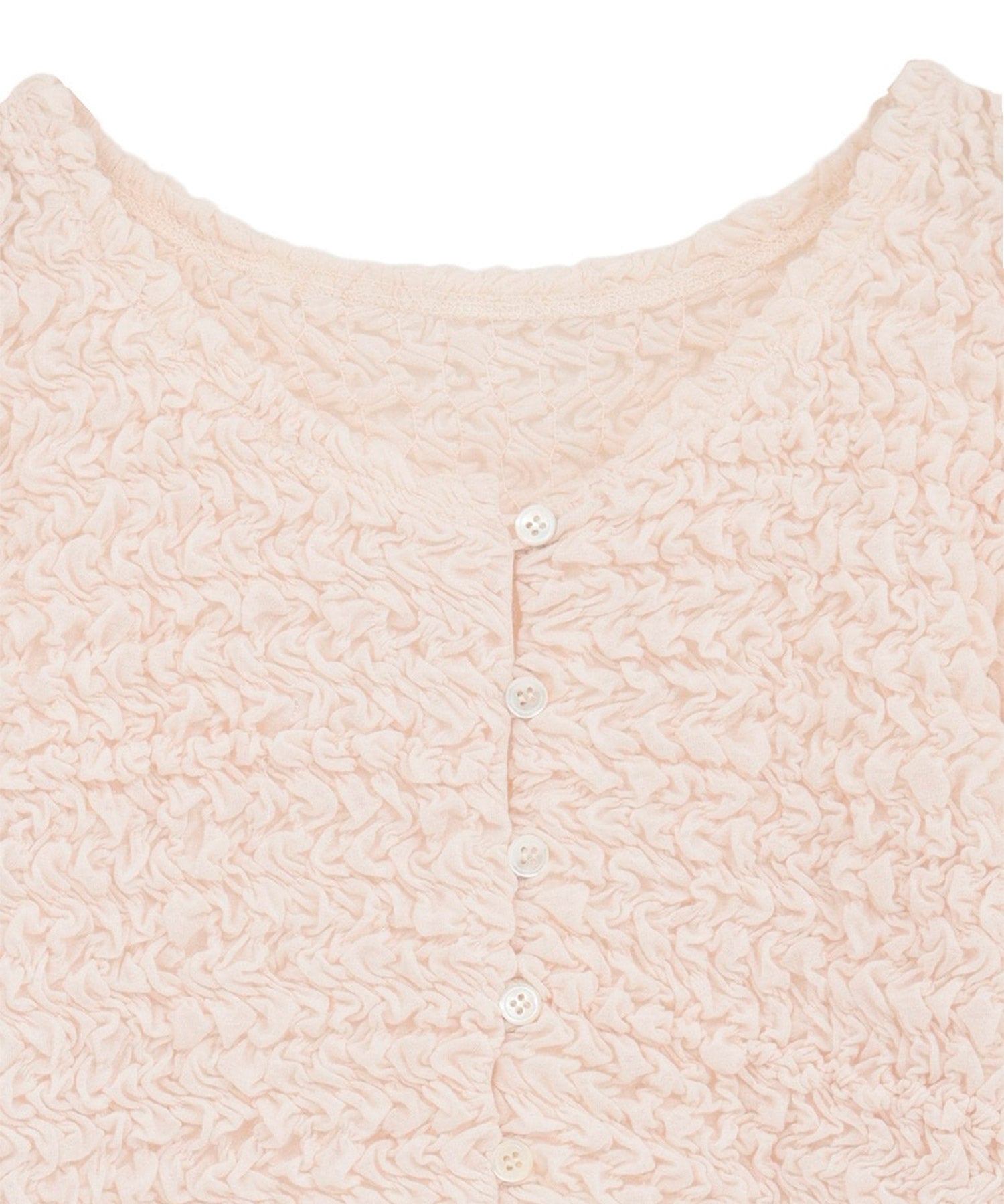 Soft Shirring Cardigan
