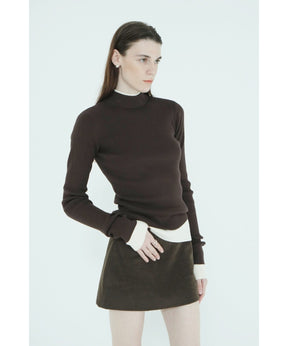 H/N Rib Knit Tops