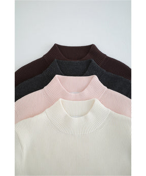 H/N Rib Knit Tops