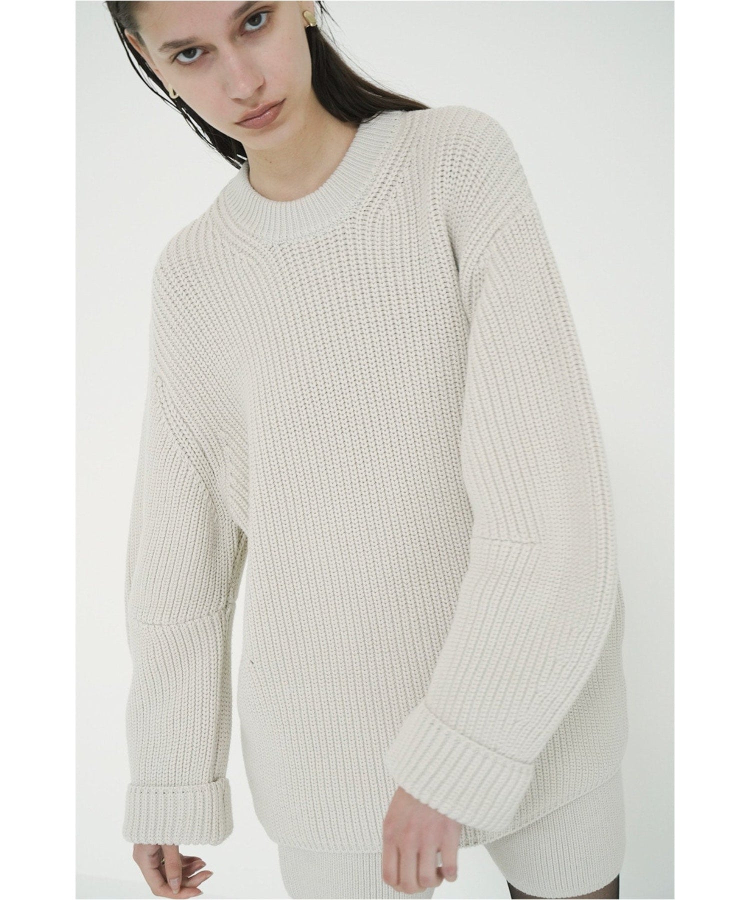 OVER FORM SLEEVE KNIT TOPS