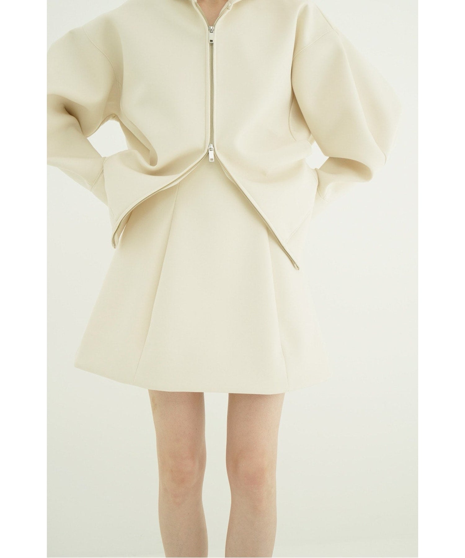 CONSTRUCTIVE MINI SKIRT